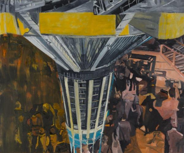 jasmir creed 'sometimes lost' 2018 oil on canvas 120 x 90 cm