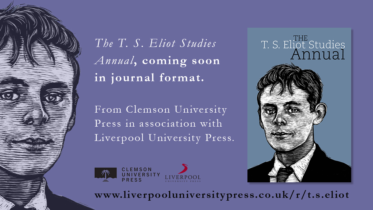 The T. S. Eliot Studies Annual announcement volume number removed